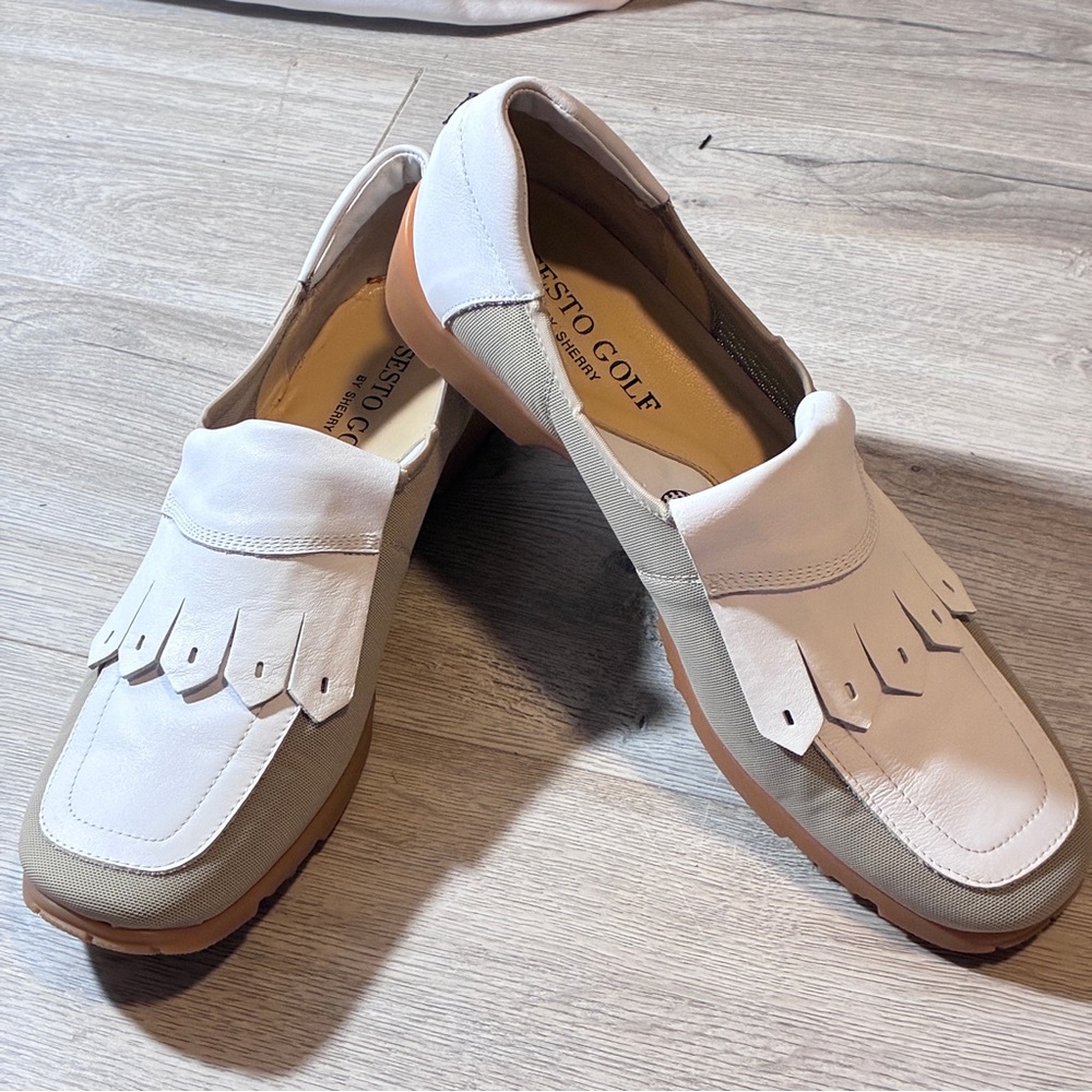 Sesto Golf by Sherry Italian Golf Shoes NWOT Men’s Sz 10M